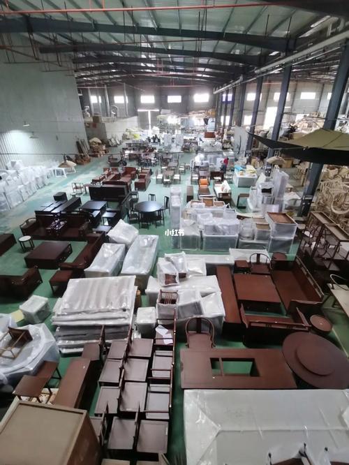 新中式家具全屋定制工厂车间实拍